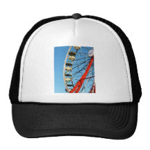 Ferris Wheel Closeup Trucker Hats