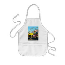 Ferris Wheel in Distance Aprons