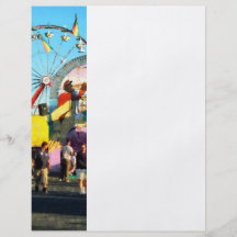 Ferris Wheel in Distance Flyer