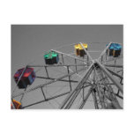 Ferris Wheel(selective colour) postcard