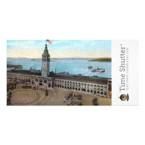 Ferry Building 1910 Personalized Photo Card