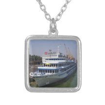 Ferry In Odessa Personalized Necklace
