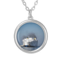 Ferry Lissos Leaving Limnos Pendants