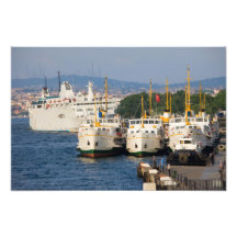 Ferry Port in Istanbul Art Photo