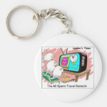 Fertilisation Travel Network Key Chain