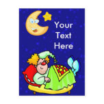 Festival of Sleep Day Sleeping Clown postcards
