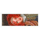 Festive Angel Gift Tag business cards