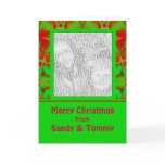 Festive Christmas Photo Frame cards