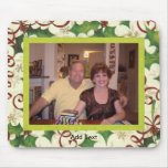 Festive Christmas Photo Template mousepads