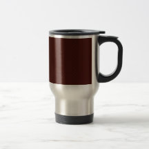 Festive dark brown Circles on a retro brown backgr Coffee Mugs