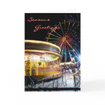 Festive Ferris Wheel Christmas Card