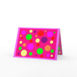 festive happy birthday! greeting card
