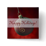 Festive Holiday Christmas Decorations buttons
