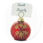 Festive Holiday Christmas Decorations stickers