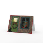 Festive House Christmas Card