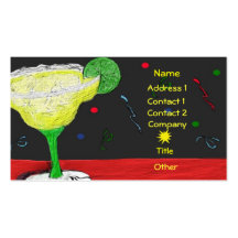 Festive Margarita Business/Profile Card Business Cards