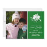 Festive Ornaments (Season's Greetings Green) invitations