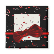 Festive party magnets - customise