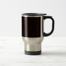 Festive red Circles on a retro black background Coffee Mug