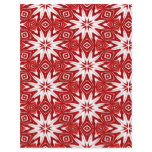 festive red ornament pattern flyers