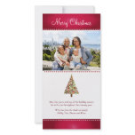 Festive Tree Christmas Photo Card photo cards