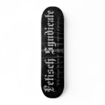 Fetisch Syndicate Skateboard Deck Black