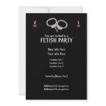 Fetish Party Invites invitations