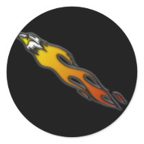 Feuer Adler Sticker