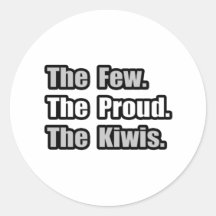 Few Proud Kiwis Sticker