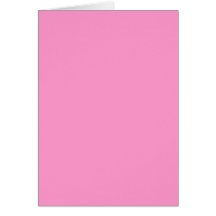 FF99CC Pink Greeting Card