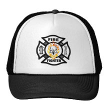 FF Flaming Skull Hats