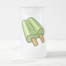 FFF0105 GREEN POPSICLE TREATS FOODS SWEETS VECTOR COFFEE MUG