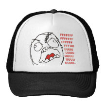 FFFFFFFUUUUUU - Rage! Mesh Hat