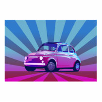 Fiat 500 Bunt Photo Cutout