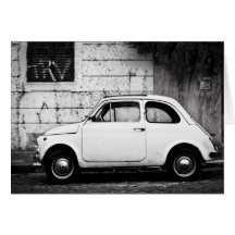 Fiat 500 cards