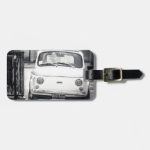 Fiat 500, Cinquecento in Italy Luggage Tag