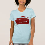 Fiat 500 classic - Red on light shirts