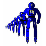 Fibonacci Robots t-shirts