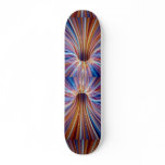 Fibre optic streak tunnel skateboards