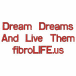 fibroLife Polo Dream Dreams embroidered shirts