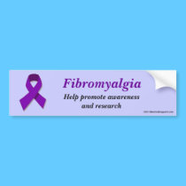 Fibromyalgia awareness bumper sticker bumper stickers