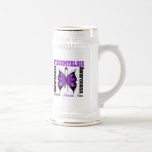 Fibromyalgia Awareness Butterfly Mug