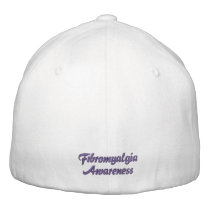 Fibromyalgia, Awareness-Embroidered-Hat