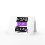 Fibromyalgia Awareness Hope Love Cure cards