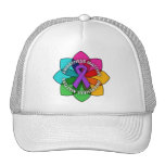 Fibromyalgia Awareness Matters Petals Hats