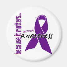 Fibromyalgia Awareness Refrigerator Magnet