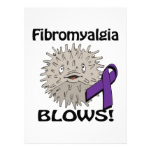 Fibromyalgia Blows Awareness Design Announcement