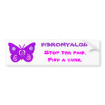 FIBROMYALGIA bumper sticker