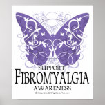 Fibromyalgia Butterfly Print
