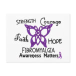 Fibromyalgia Celtic Butterfly 3 postcards